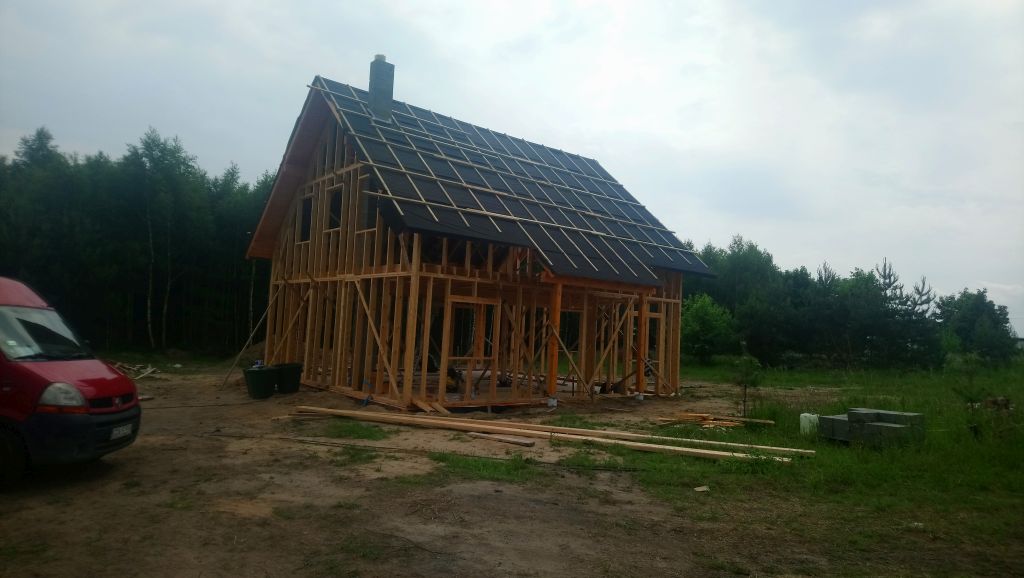 dom drewniany starogard gdanski domy góra